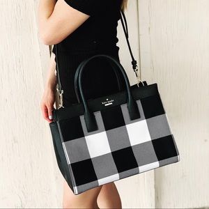Kate Spade Cedar Street Plaid Bag ♠️